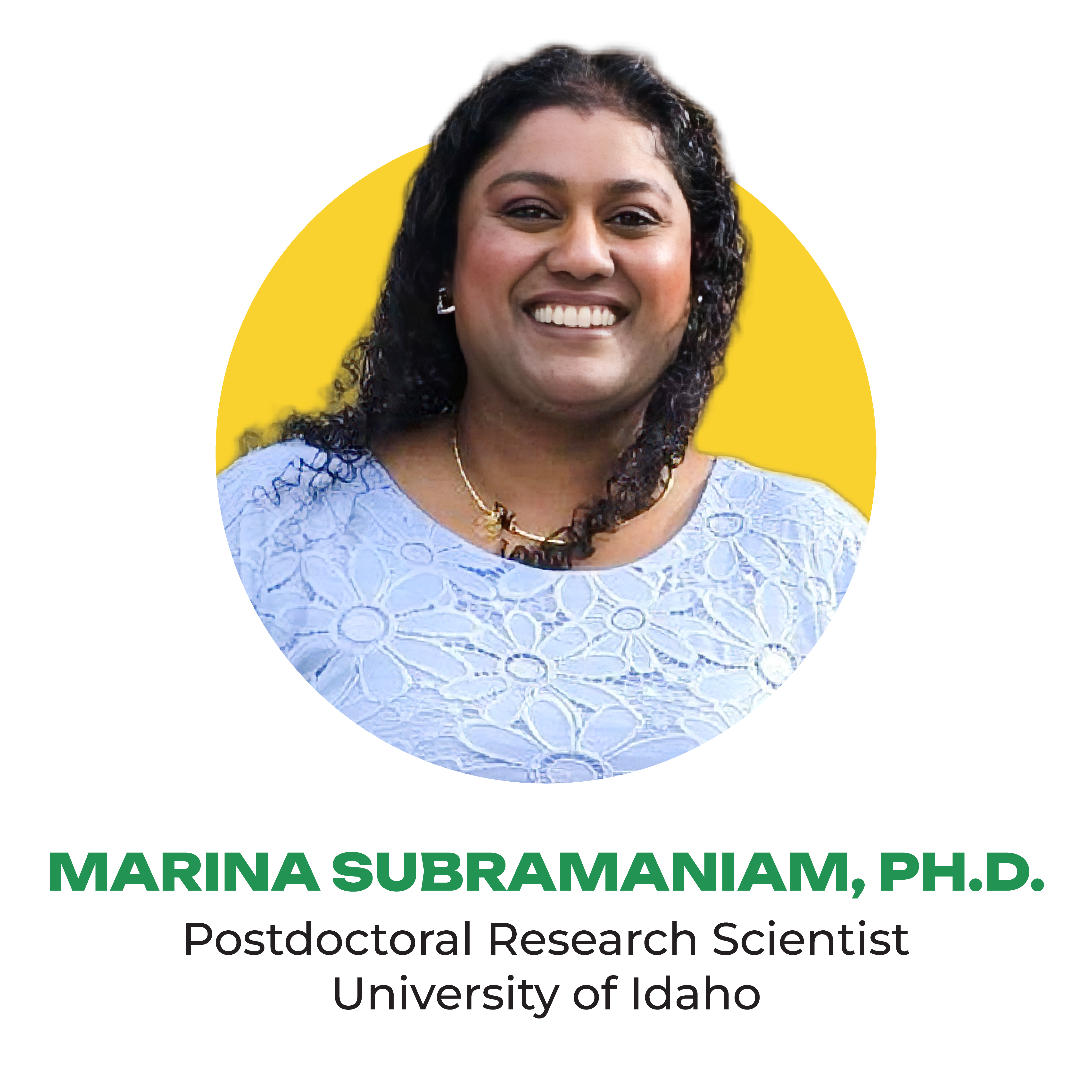 Marina Subramaniam PH.D.